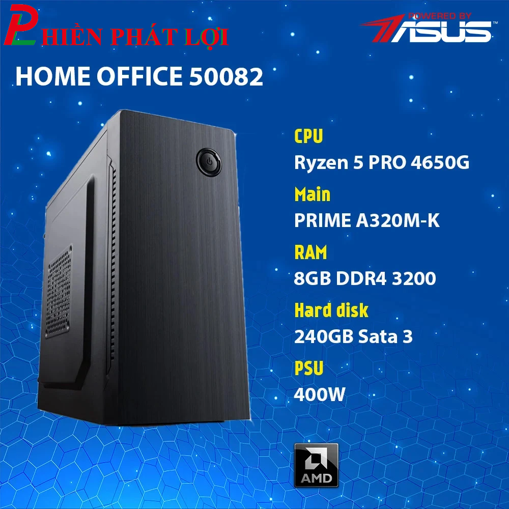 PC PV Home Office 50082 (R5 Pro 4650G/8GB/240GB SSD/No OS)