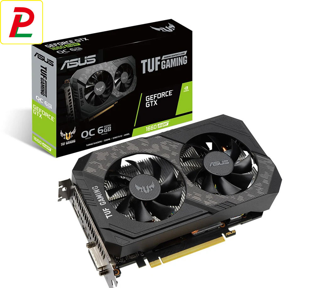 Card màn hình ASUS TUF Gaming GeForce GTX 1660 SUPER OC Edition 6GB GDDR6 TUF-GTX1660S-O6G-GAMING