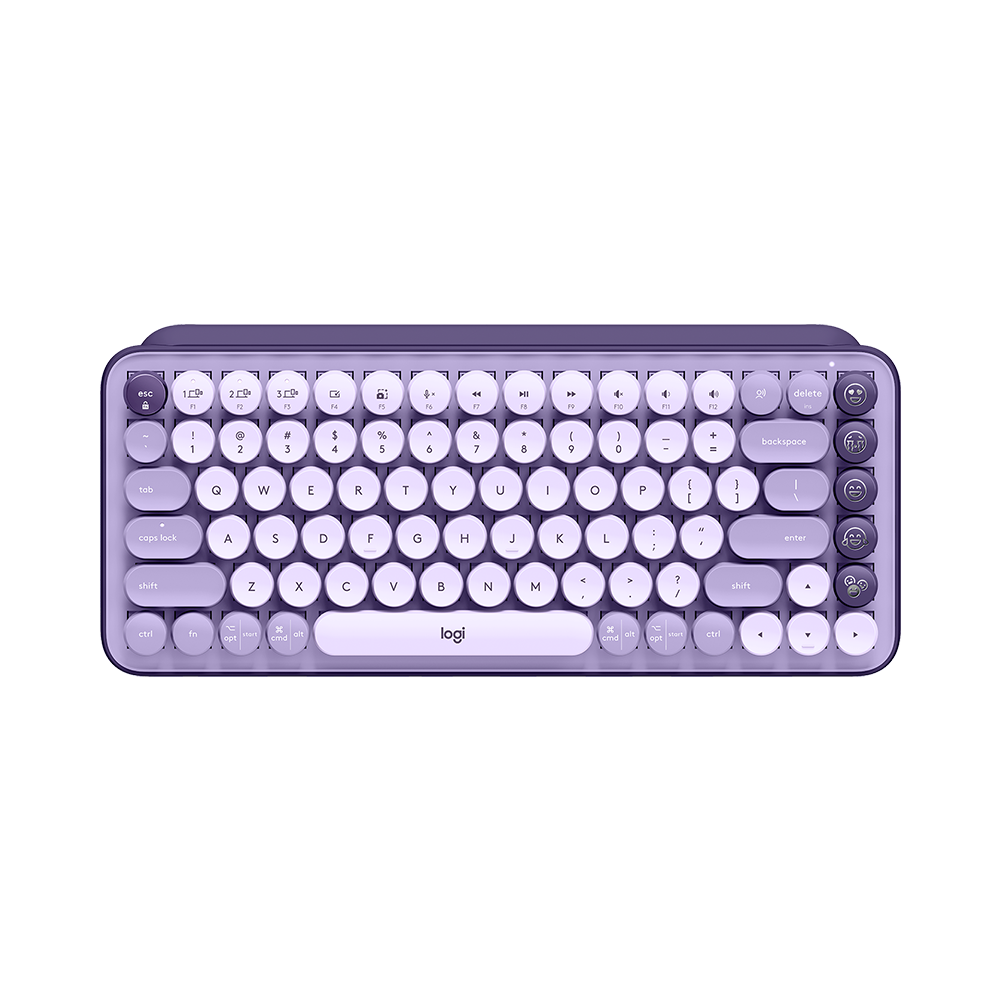 Bàn phím cơ không dây Logitech POP Keys màu tím (920-011227) (lavender)
