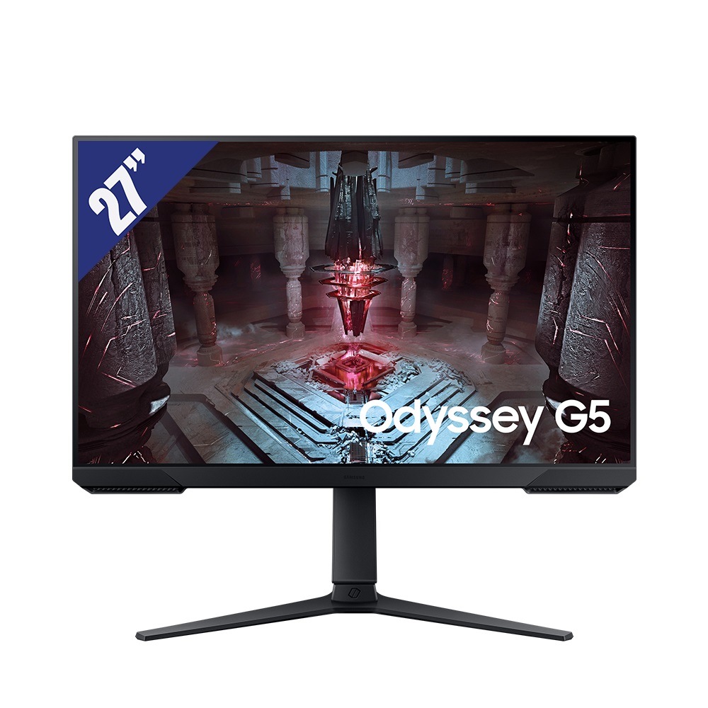 Màn Hình Gaming SAMSUNG Odyssey G5 LS27CG510EEXXV (27.0 inch - 2K - VA - 165Hz - 1ms - FreeSync - HDR10)