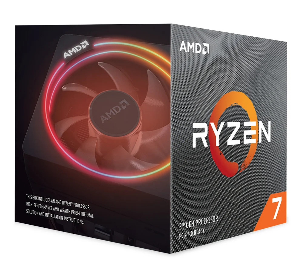 CPU AMD Ryzen 7 3700X (8C/16T, 3.6 GHz - 4.4 GHz, 32MB) - AM4